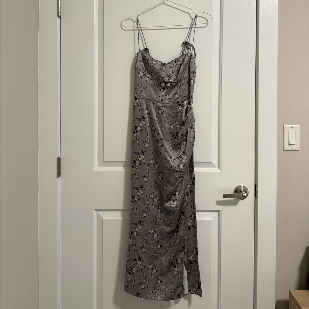 Reformation Marguerite Silk Dress